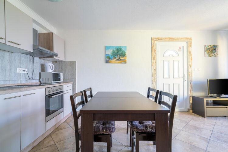 Apartments Nika With Swimming Pool And Beautiful Sea View Dobrec Bagian luar foto
