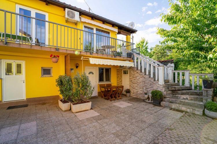 Apartments Nika With Swimming Pool And Beautiful Sea View Dobrec Bagian luar foto