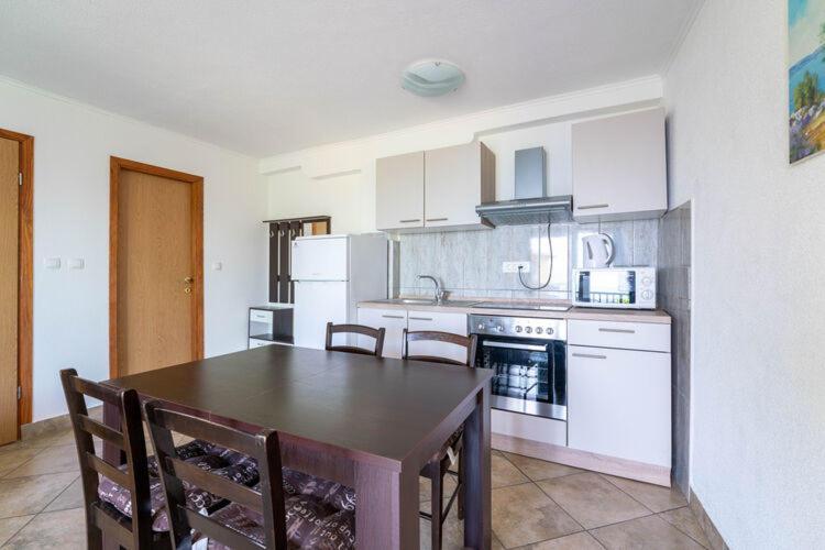 Apartments Nika With Swimming Pool And Beautiful Sea View Dobrec Bagian luar foto