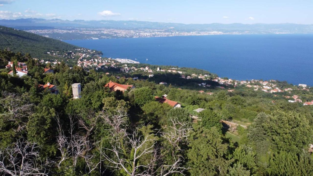 Apartments Nika With Swimming Pool And Beautiful Sea View Dobrec Bagian luar foto